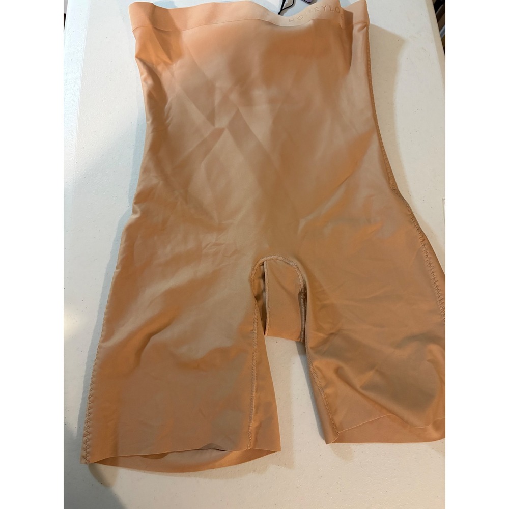Honeylove SuperPower Short Shapewear Medium NWT Beige Sand High Waist 536